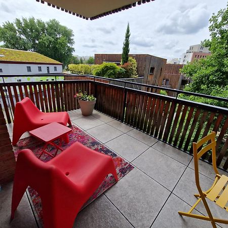 T2 - Balcon -15 Min Centre Ville Et Allemagne 스트라스부르 외부 사진