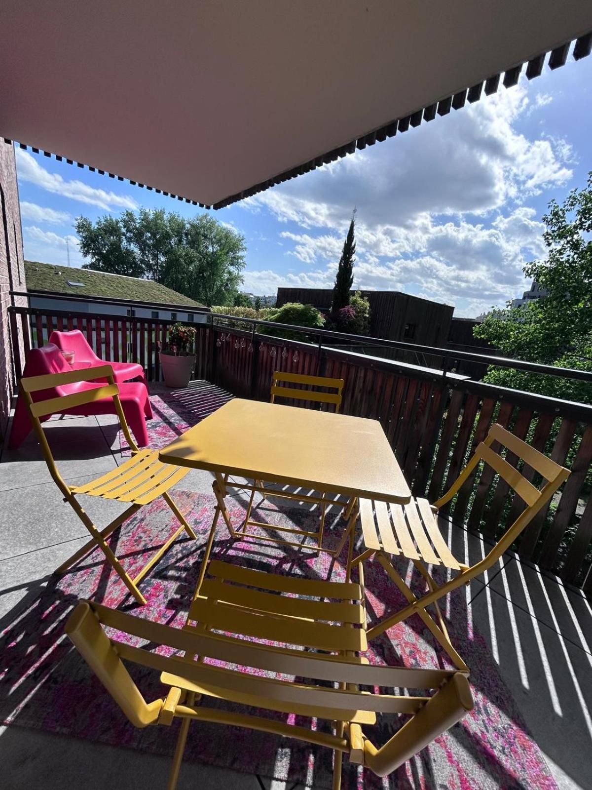 T2 - Balcon -15 Min Centre Ville Et Allemagne 스트라스부르 외부 사진